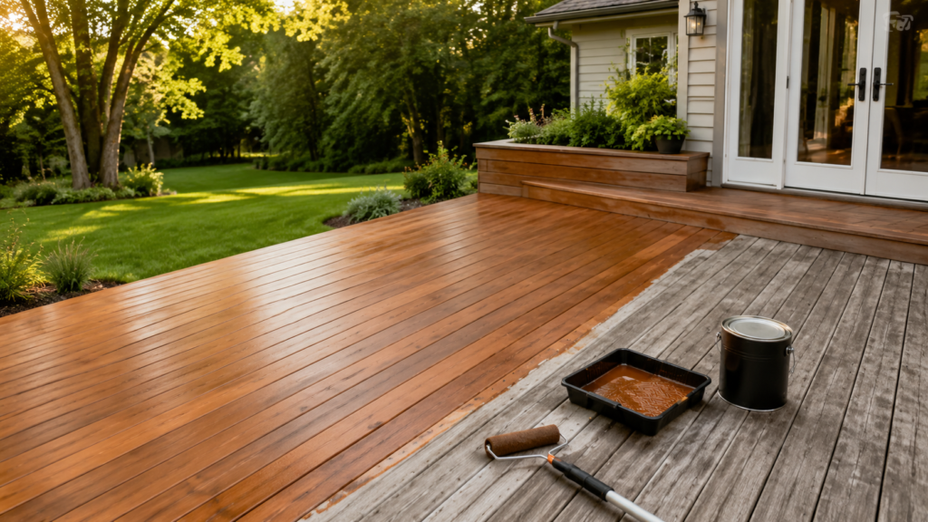 Deck Staining